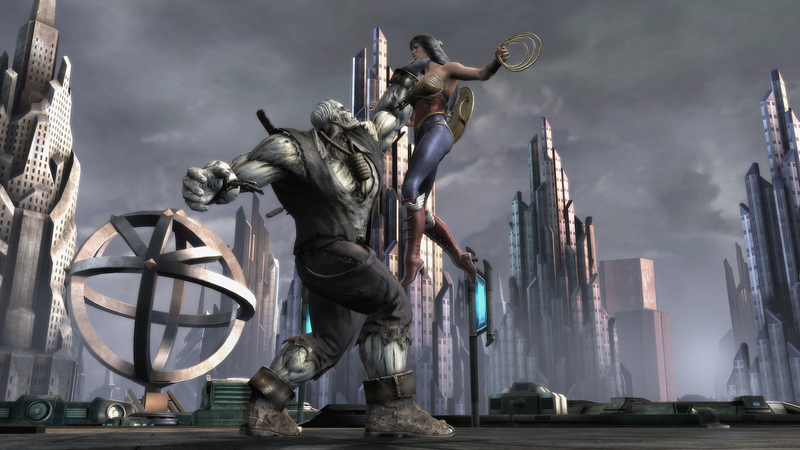 Illustration for article titled In Injustice, Where Superman is Standing Matters a Lot. Really.